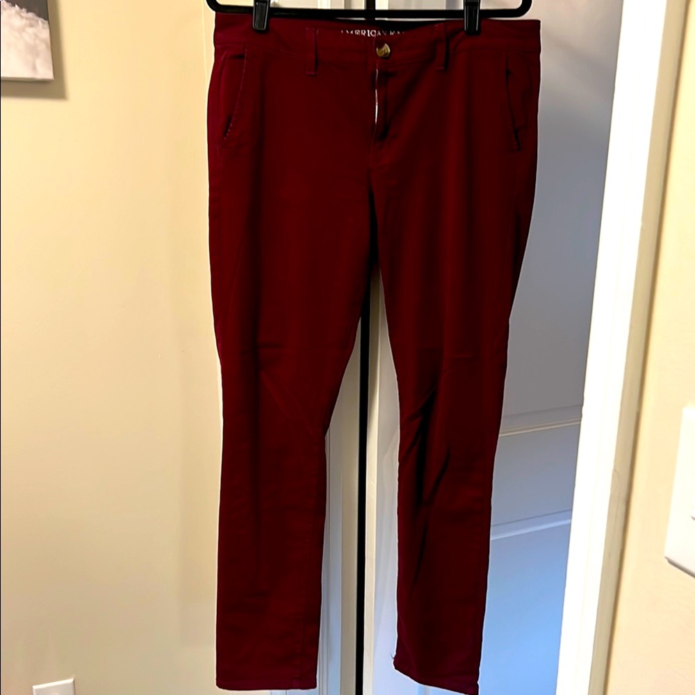 American Eagle Women’s Burgundy Pants